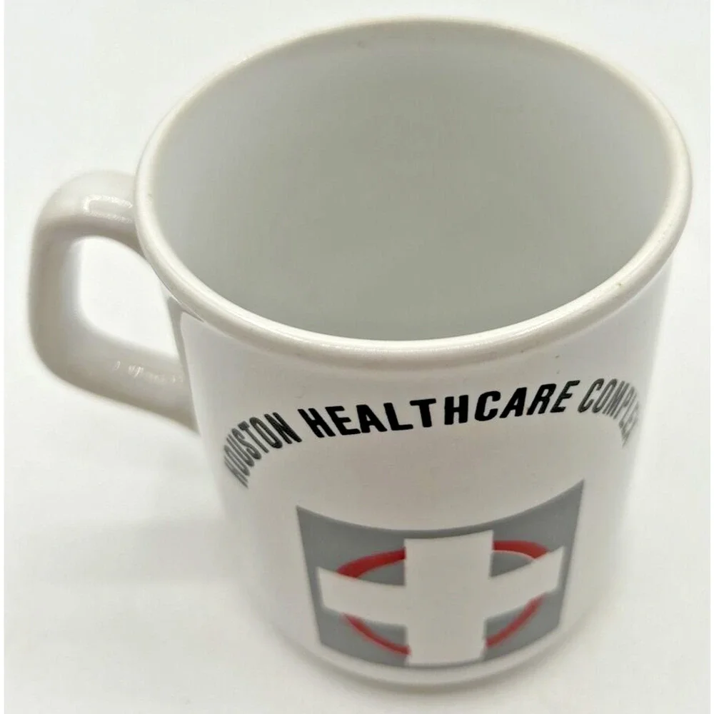 Vintage Houston‎ Healthcare Complex A Step Ahead In Caring Mug U237